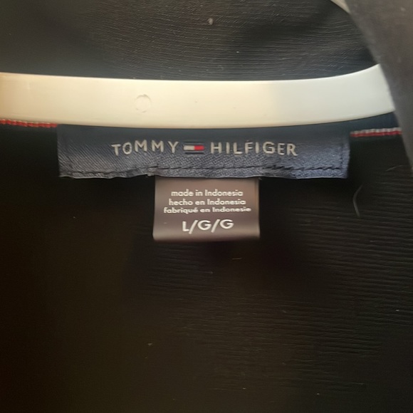 Black Tommy Hilfiger button up blouse - Picture 2 of 5